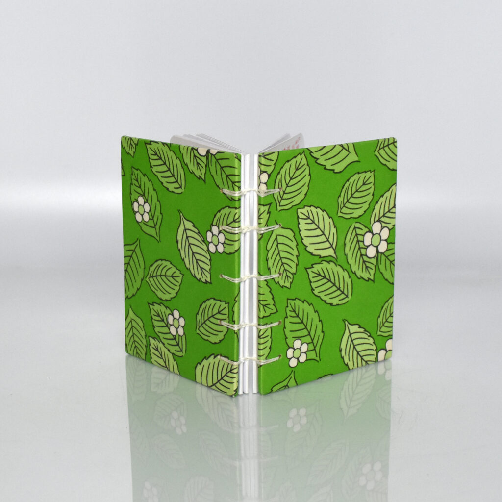 Packaging Recycled Notebook Coptic Binding