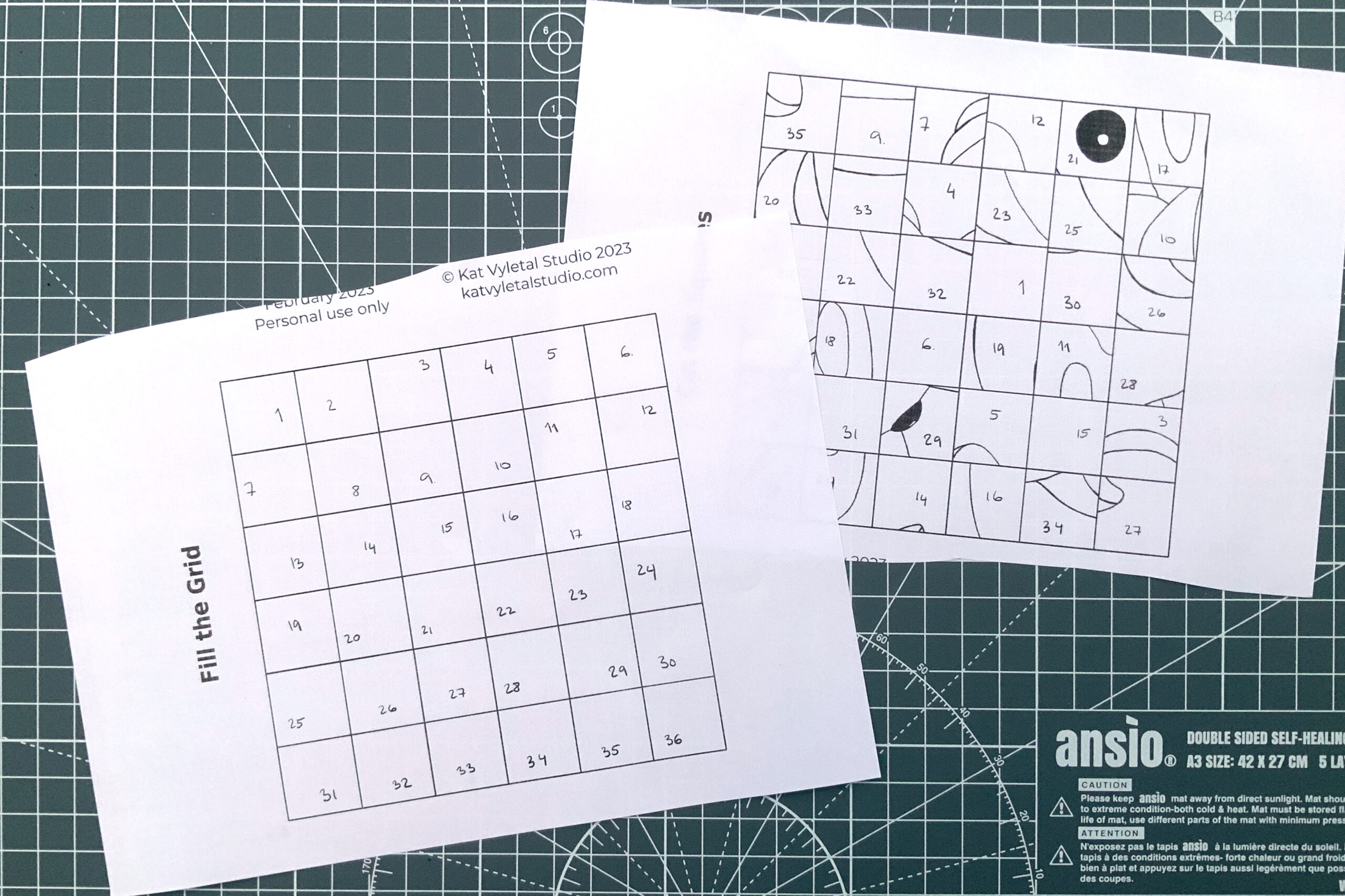 grid drawing puzzles 1