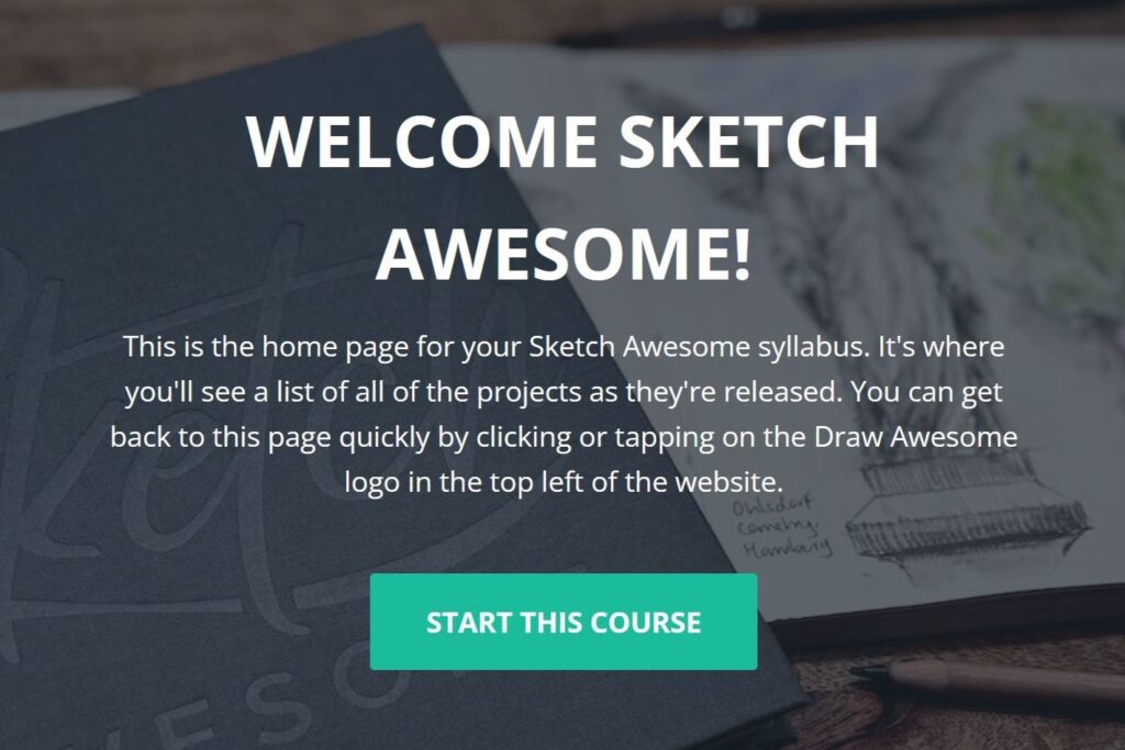 sketch awesome course