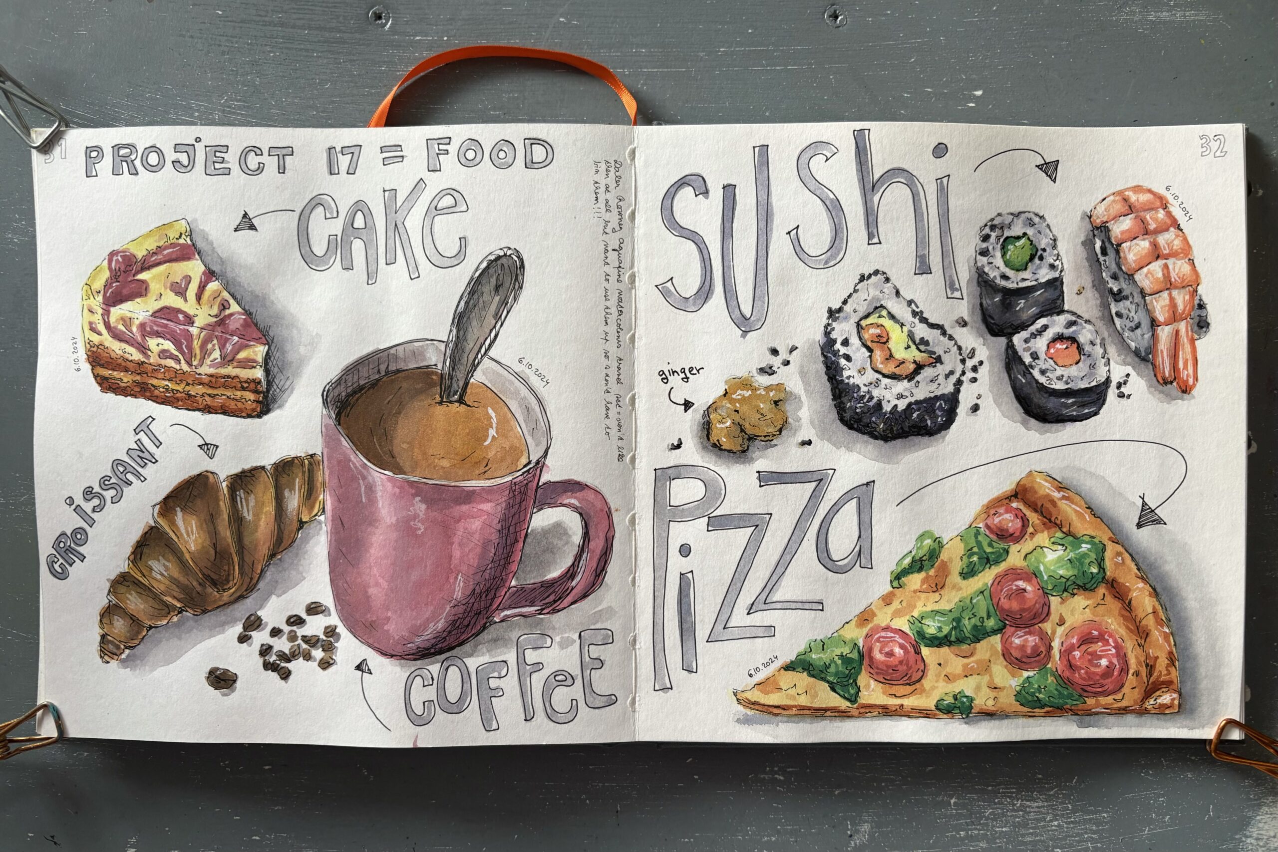 food sketches